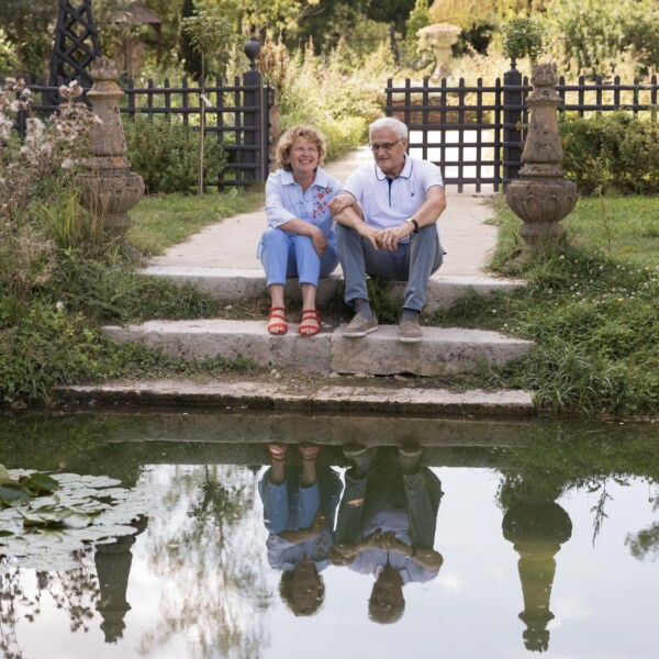 Photos de couple reflets couple heureux