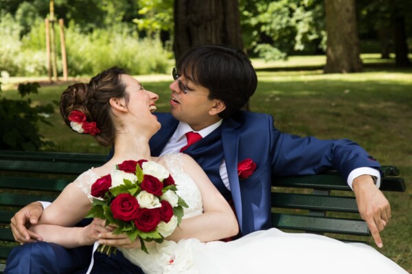 Mariage bonheur rires mariage